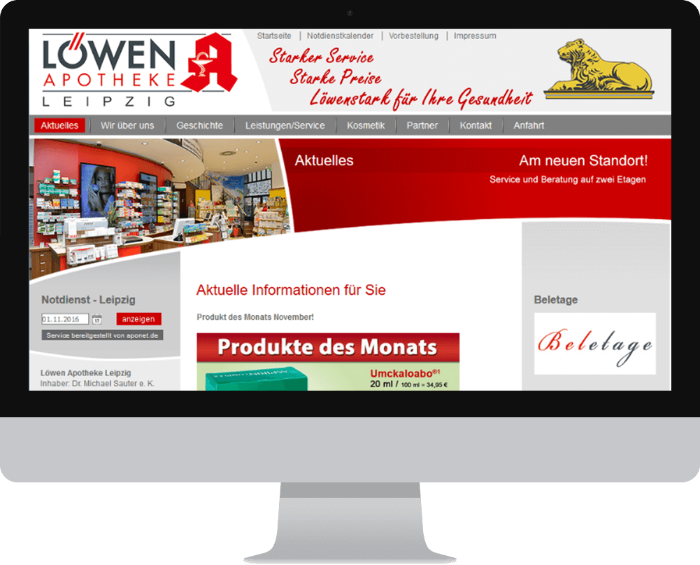 Apotheken Webshop