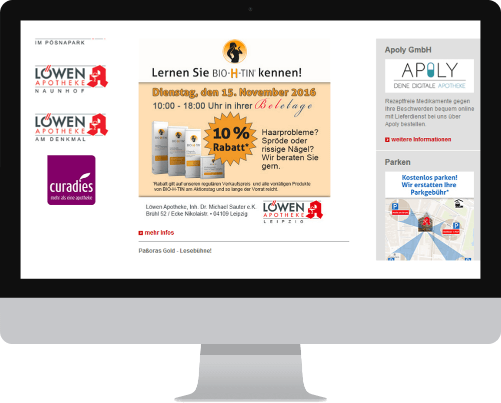 Apotheken Webshop